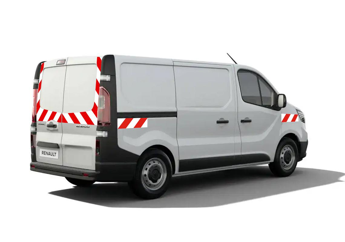 Kit ritroriflettente pretagliato Classe A RENAULT TRAFIC 2019-2020